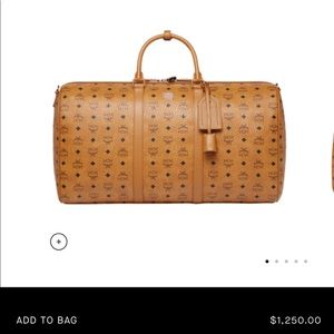 Mcm Large Travel Bag
